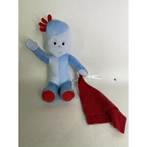 Iggle Piggle Igglepiggle In The Night Garden Plush Stuffed Toy with Blanket 12in